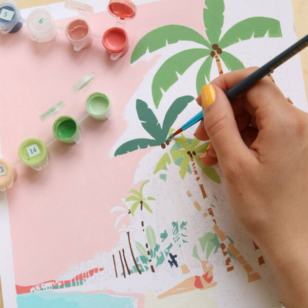 Coffret peinture sur Bora Bora – Image 2
