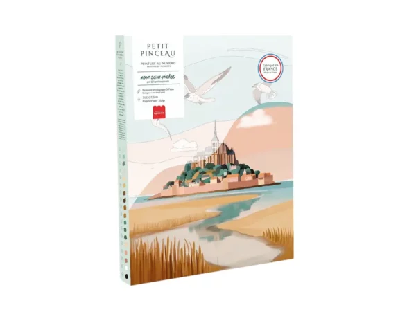 coffret peinture au numéro - Mont Saint Michel
