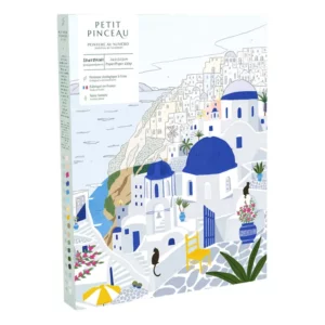 Coffret peinture au numéro - Santorini