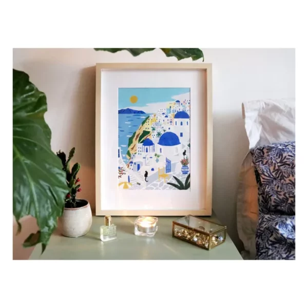 Coffret peinture au numéro - Santorini – Image 2
