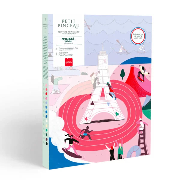 Coffret peinture en mode multisports