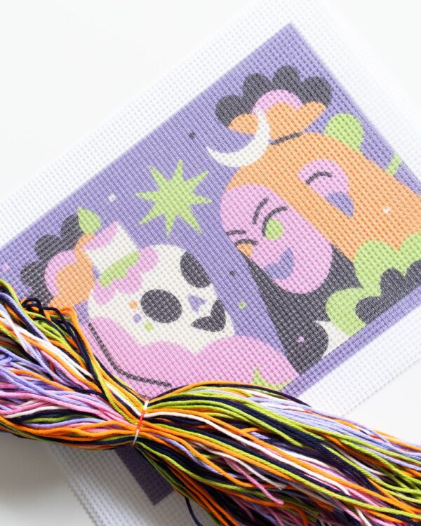 Canevas fatal Sugar Skull – Image 3