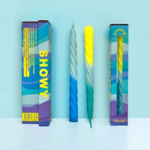 Duo de bougies Twisted Showy