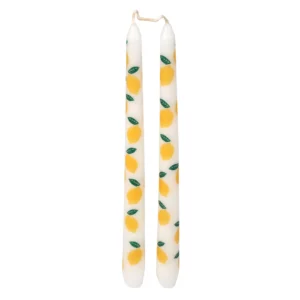 Lot de 2 bougies Citrons