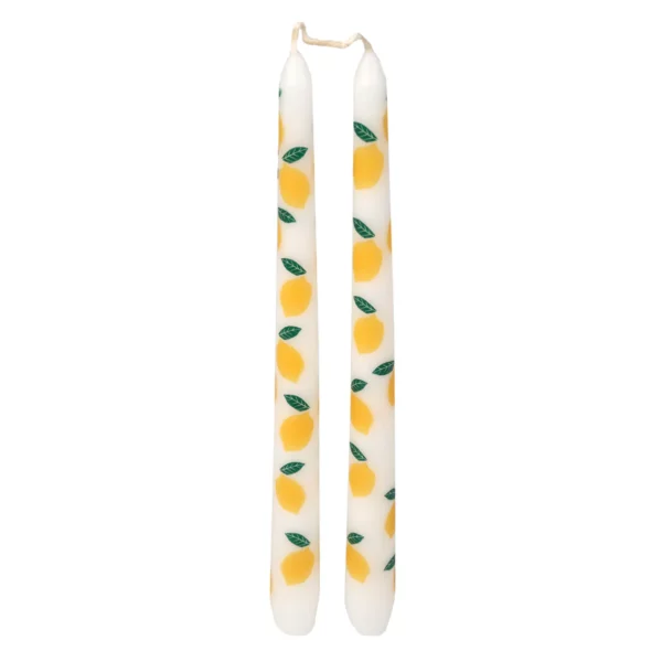 Lot de 2 bougies Citrons