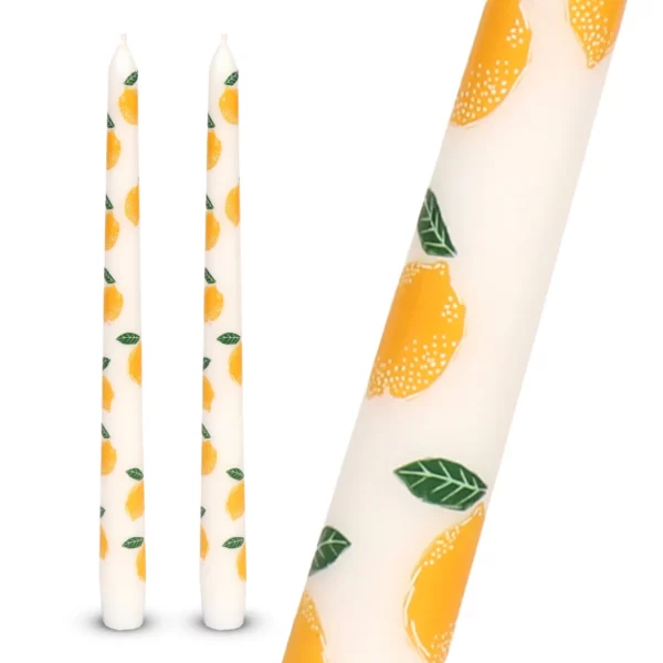 Lot de 2 bougies Citrons – Image 2
