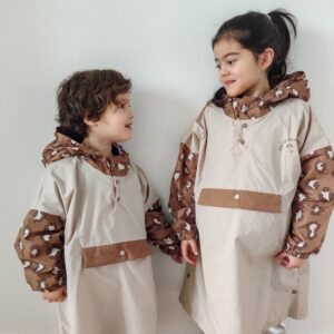 Poncho de Pluie Kid Poule Party