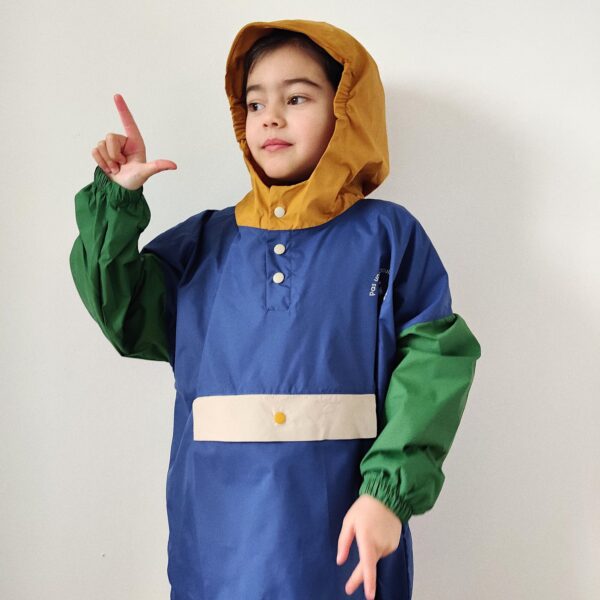 Poncho de Pluie Kid Poule Party – Image 2