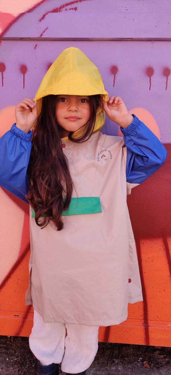 Poncho de Pluie Kid Poule Party – Image 3