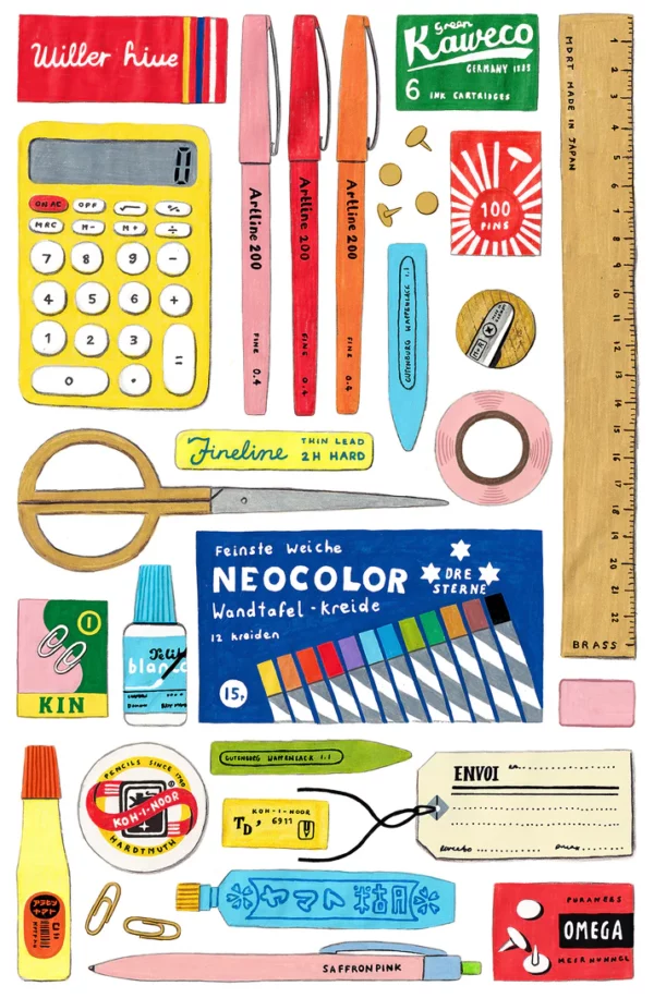 Puzzle 1000 pièce Stationery – Image 2