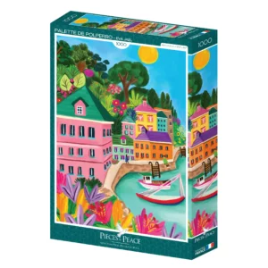 Puzzle 1000 pièces palette de Polperro
