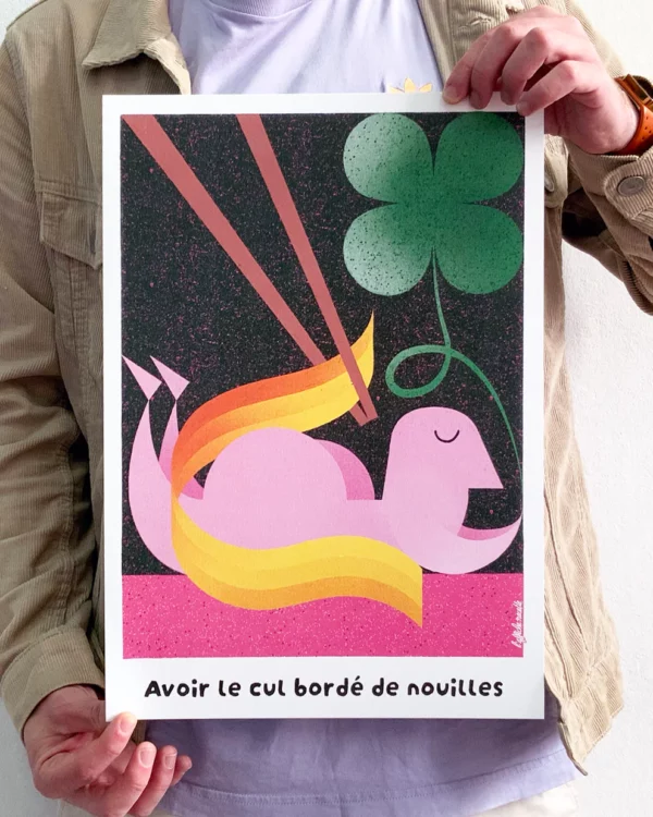 Affiche A3 Nouilles – Image 2