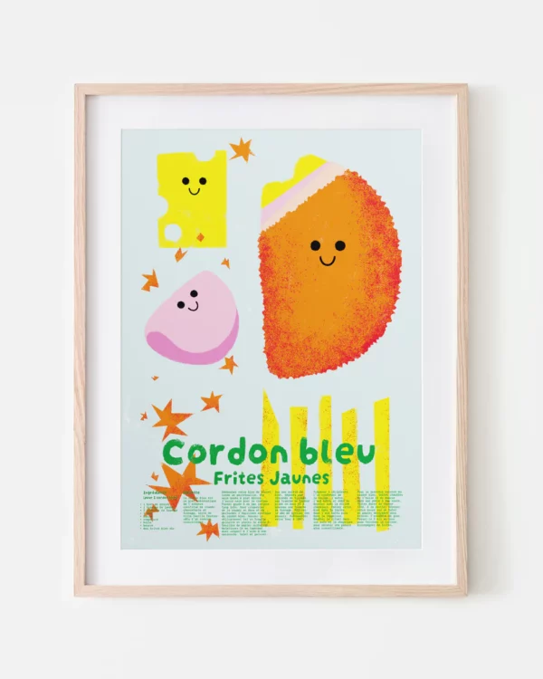 Affiche A3 Cordon bleu