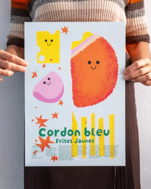 Affiche A3 Cordon bleu – Image 3