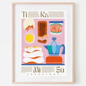 Affiche A3 Tiramisu Speculoos