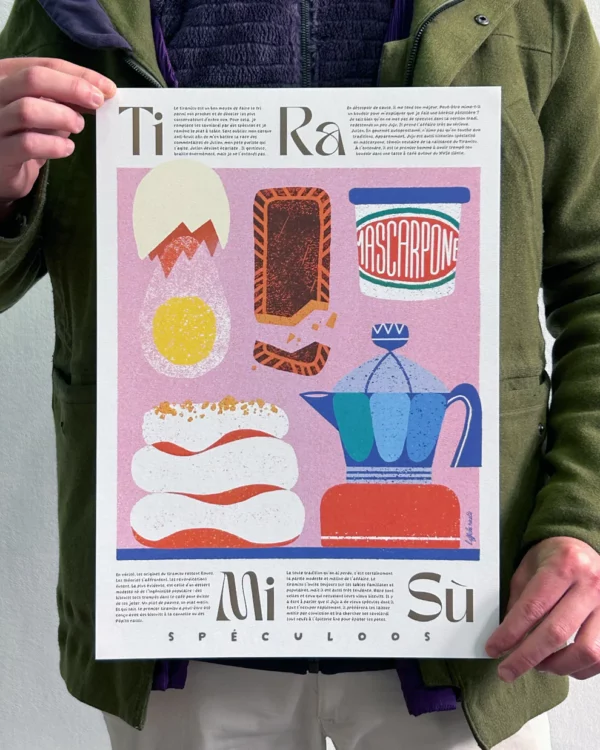 Affiche A3 Tiramisu Speculoos – Image 2