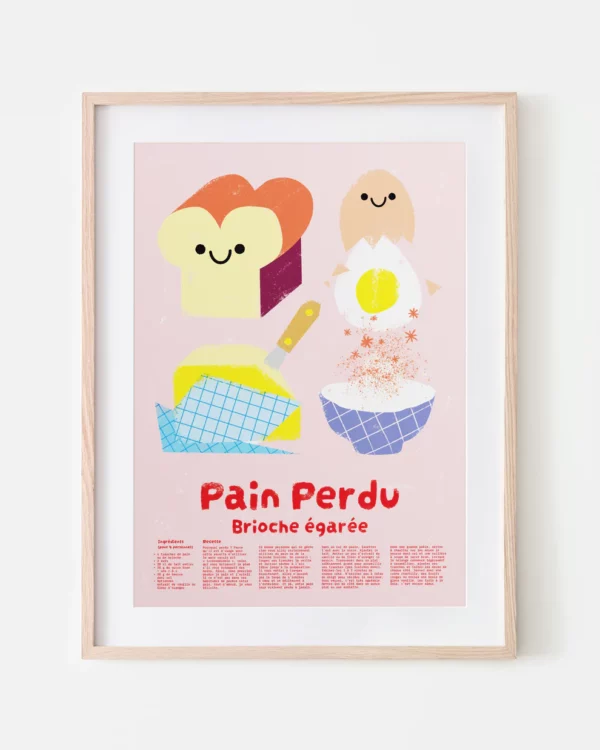 Affiche A3 Pain perdu