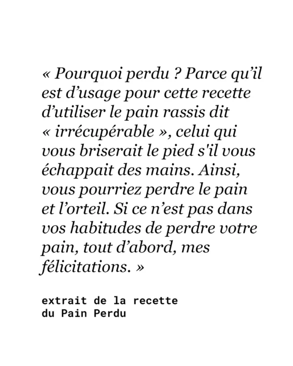 Affiche A3 Pain perdu – Image 2
