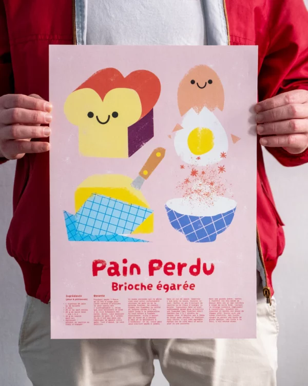 Affiche A3 Pain perdu – Image 3
