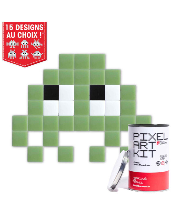 Kit Pixel Art Little Alien(s) Lite Greeny