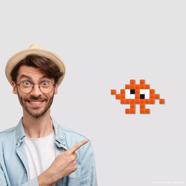 Kit Pixel Art Little Alien(s) O'rangy – Image 2