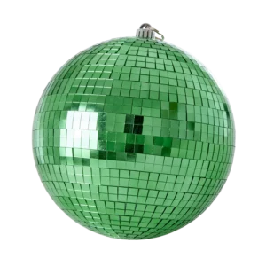 Boule disco - verte - grand modèle