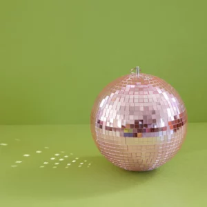 Boule disco - rose - grand modèle
