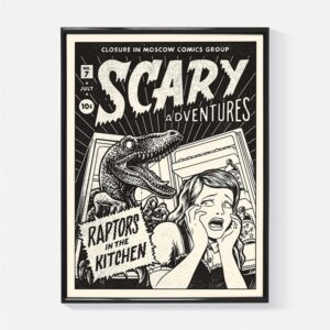 Affiche Raptor 30x40 cm Yeaaah Studio