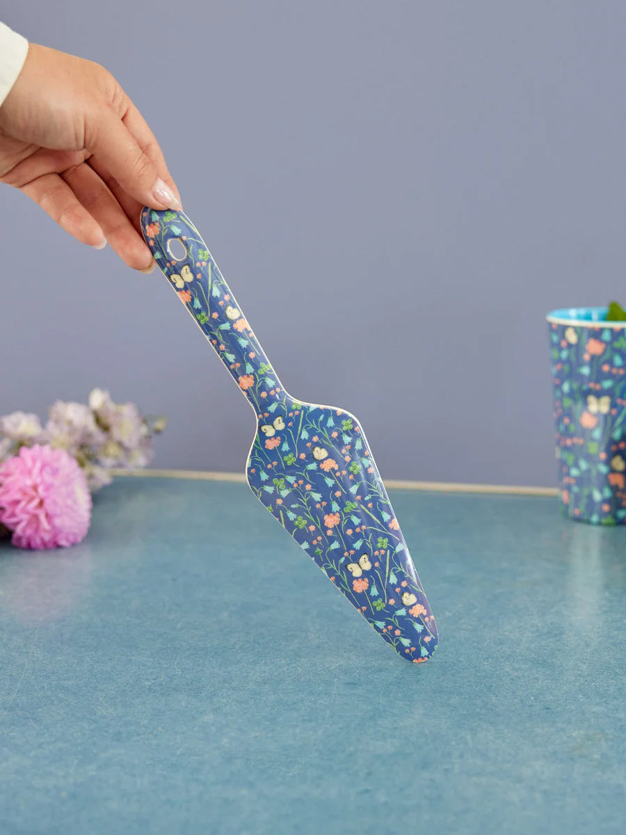 Pelle à tarte - Bleu marine - Butterfly Field Print – Image 2