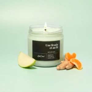 Une fessée et au lit - Bougie "aphrodisiaque"