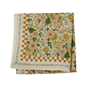 Foulard imprimé "fleurs indiennes" Amaia
