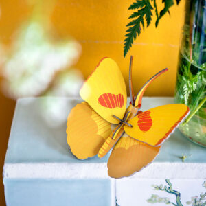 Décoration Murale Papillon jaune en 3D - Studio Roof