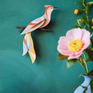 Décoartion murale 3D oiseau du paradis Sabah - Studio Roof
