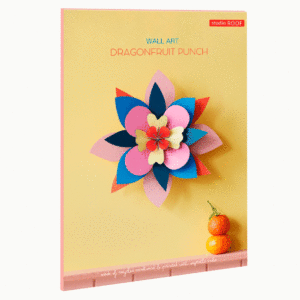 Décoration murale 3D Grosse Fleur "punch au fruit du dragon" - Studio Roof