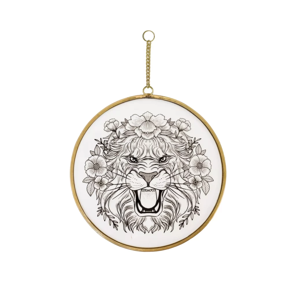cadre-kiko-lion-15-cm