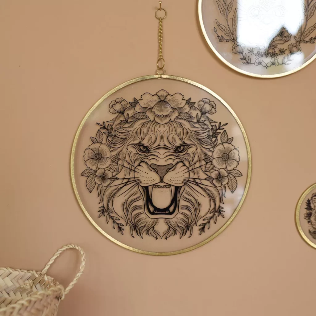 cadre-kiko-lion-20-cm