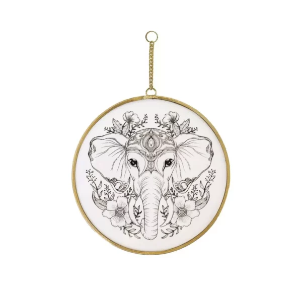 Cadre kiko éléphant 15 cm