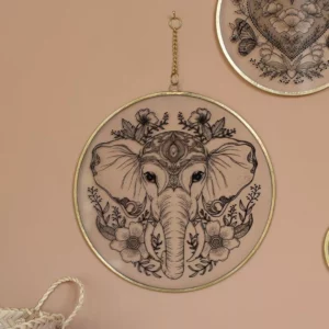 Cadre kiko éléphant 20 cm