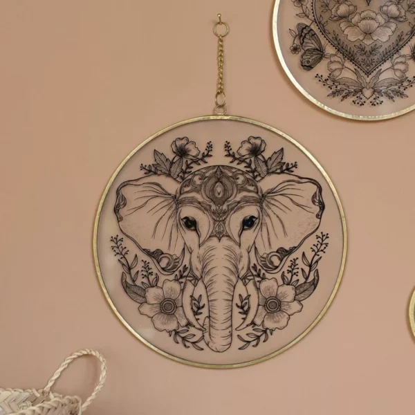 Cadre kiko éléphant 20 cm
