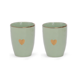 Set de 2 tasses matins calins matcha