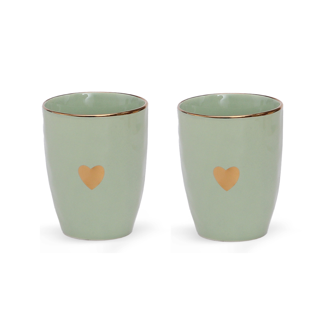 Set de 2 tasses matins calins matcha