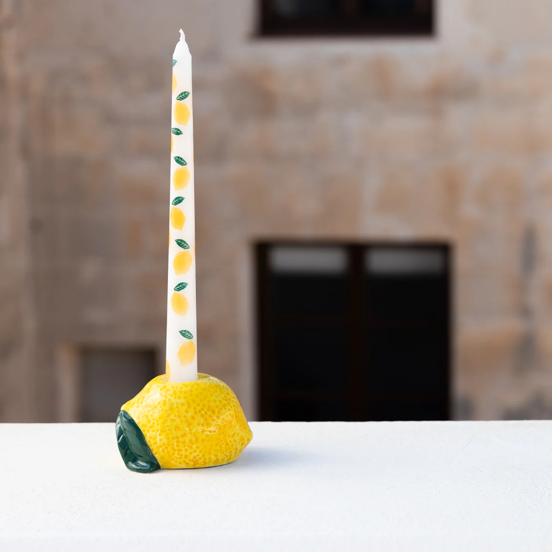 bougeoir-citron