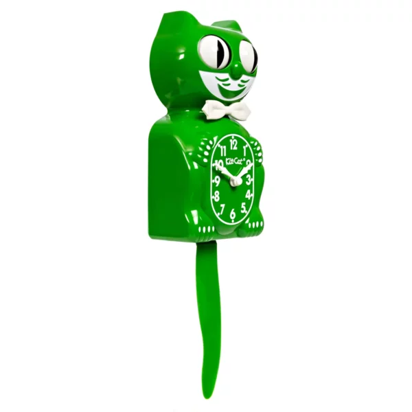 Horloge kit cat clock verte – Image 3