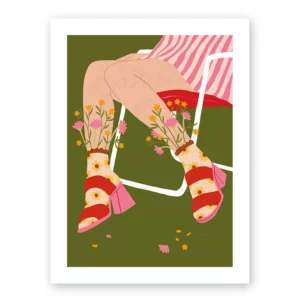 Affiche "soquettes" A4
