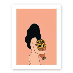 Affiche "Tournesols" A4