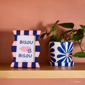 Cadre photo Francisco squares stripes