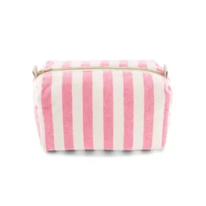 trousse de toilette vic éponge rayé strawberry