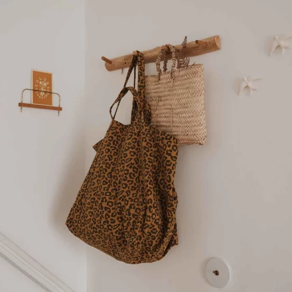Sac cabas Elisa Graou caramel – Image 3