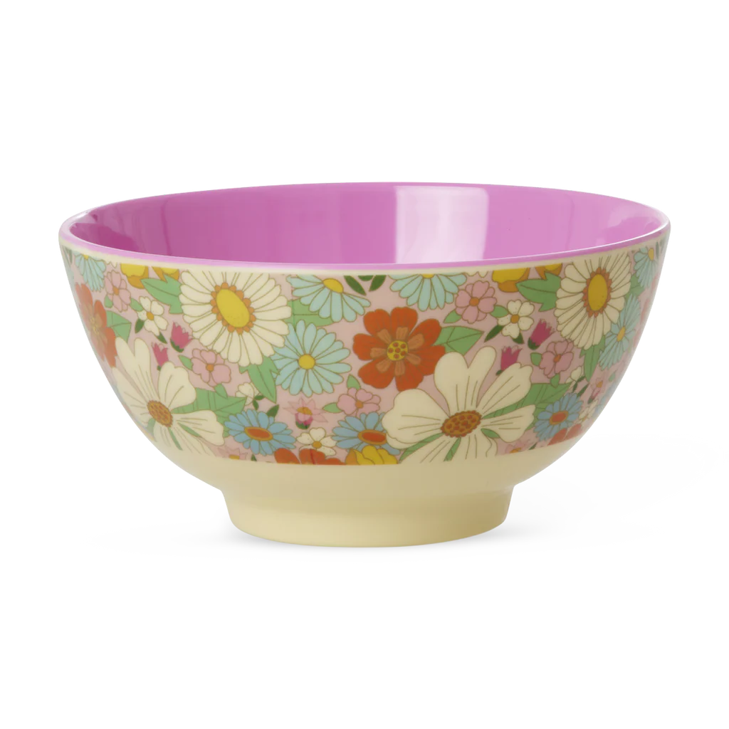 Bol en mélamine Imprimé Flower Power