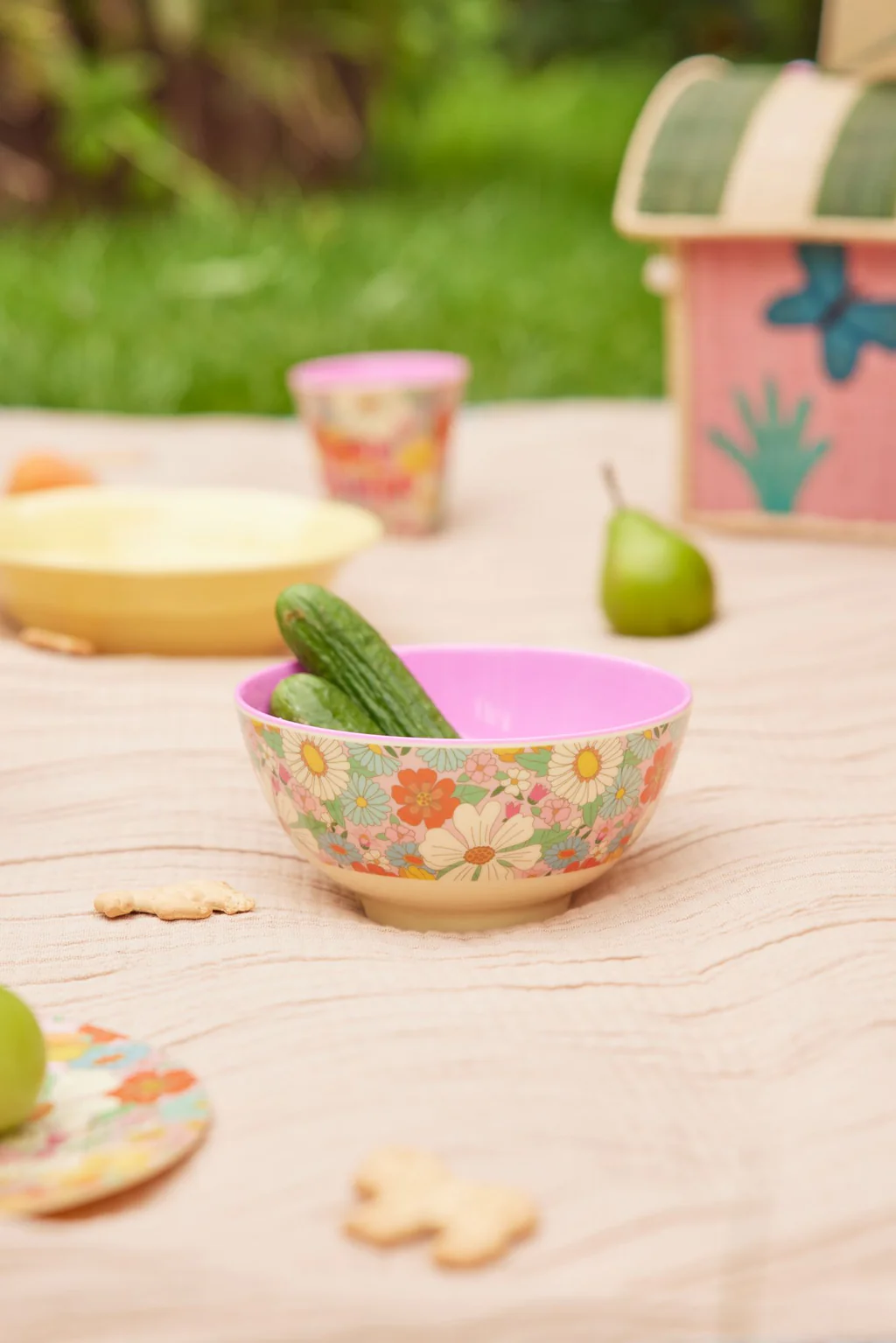 Bol en mélamine Imprimé Flower Power – Image 2